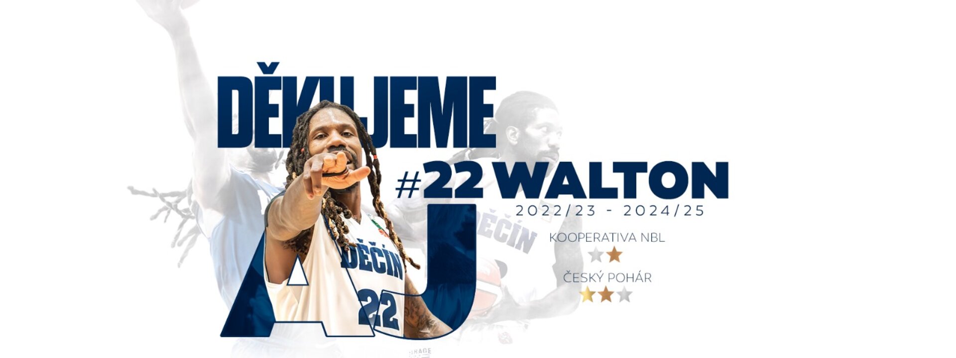 VÁLEČNÍCI SE LOUČÍ S AJ WALTONEM VÁLEČNÍCI SE LOUČÍ S AJ WALTONEM