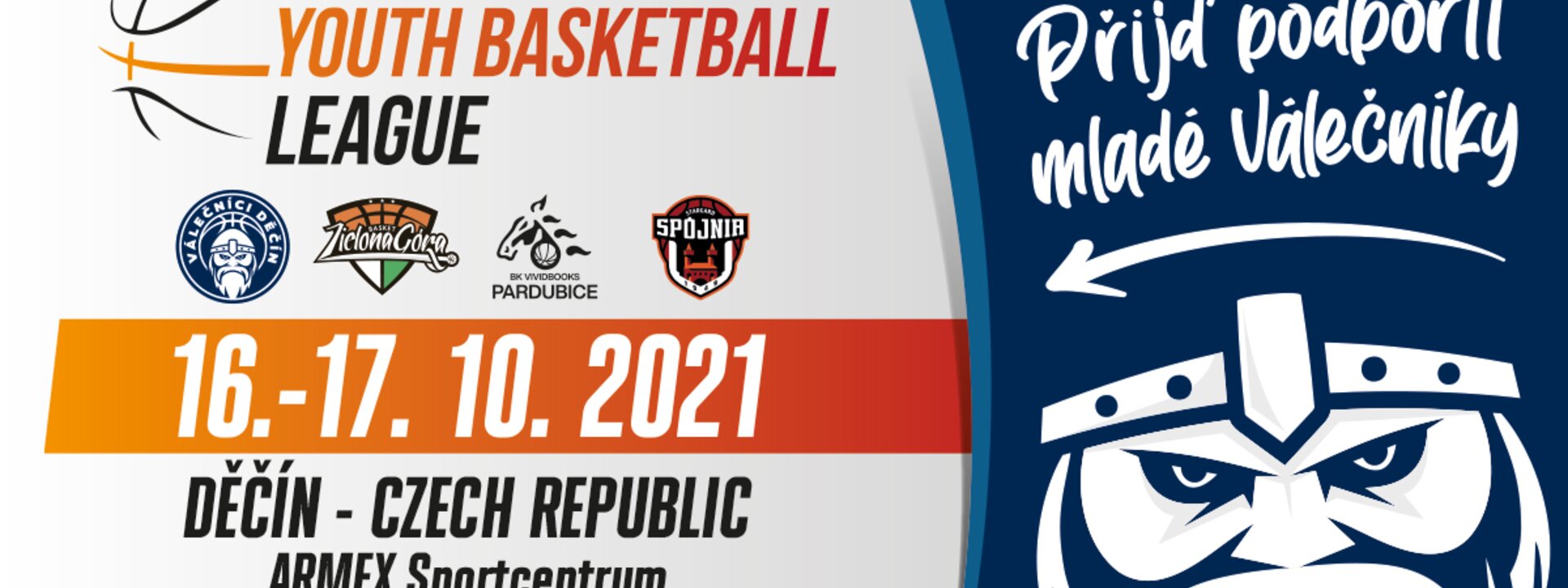 Středoevropská basketbalová mládežnická liga v Děčíně Středoevropská basketbalová mládežnická liga v Děčíně