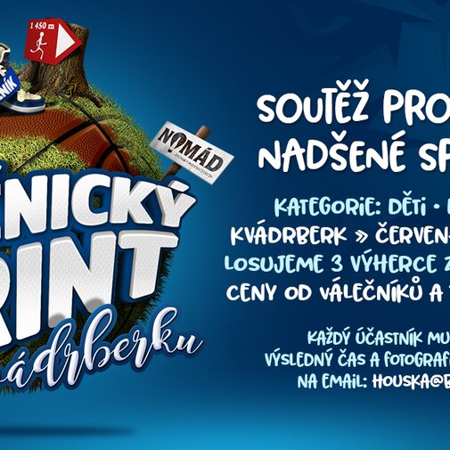 Válečnický sprint na Kvádrberku! Válečnický sprint na Kvádrberku!