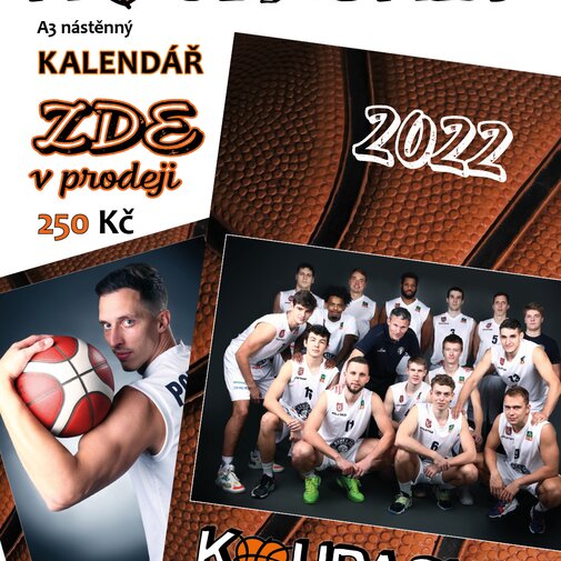 Kalendář Koubasket 2022 Kalendář Koubasket 2022