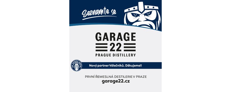 GARAGE22 - nový partner Válečníků GARAGE22 - nový partner Válečníků