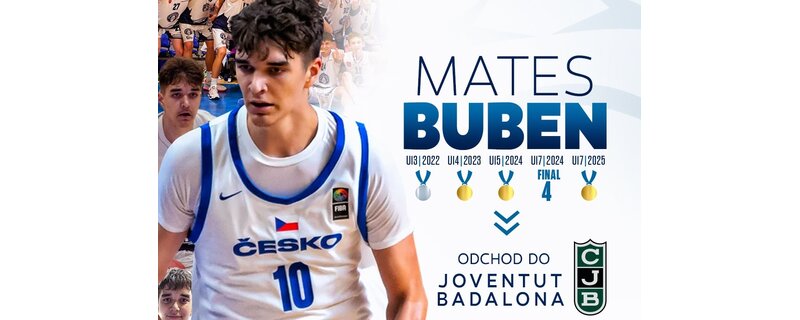 Matěj Buben odchází do Španělska Matěj Buben odchází do Španělska