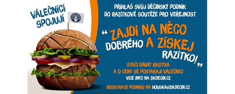 Válečníci spojují - přihlas svůj podnik Válečníci spojují - přihlas svůj podnik