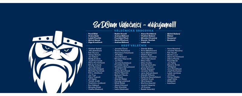 Poděkování Hrdým Válečníkům